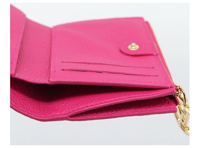 LOUIS VUITTON Monogram Empreinte Portefeuille Lisa Frozen Orchid LV Auth 192468M - vista 20