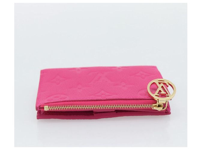 LOUIS VUITTON Monogram Empreinte Portefeuille Lisa Frozen Orchid LV Auth 192468M - vista 5