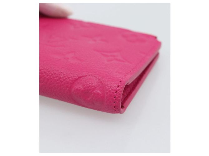LOUIS VUITTON Monogram Empreinte Portefeuille Lisa Frozen Orchid LV Auth 192468M - vista 7