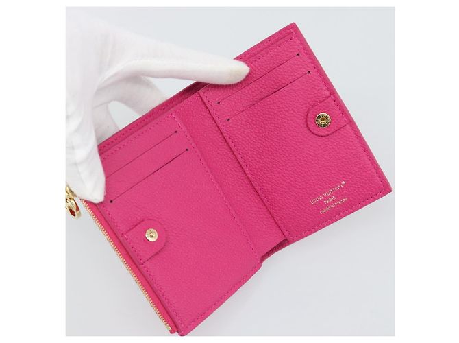 LOUIS VUITTON Monogram Empreinte Portefeuille Lisa Frozen Orchid LV Auth 192468M - vista 9