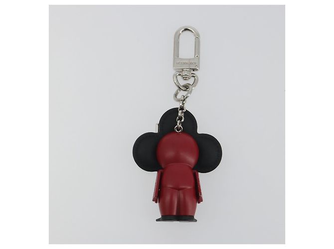 LOUIS VUITTON Bijoux Sac Vivienne Diver Charm metal Black M00748 LV Auth 192470M Nero Rosso - vista 4