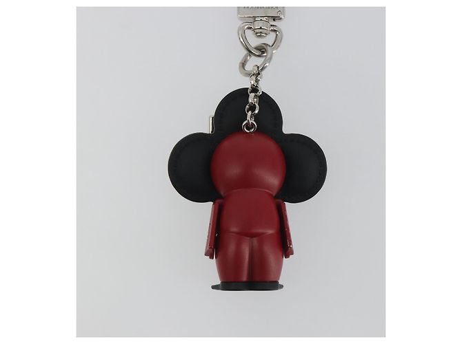 LOUIS VUITTON Bijoux Sac Vivienne Diver Charm metal Black M00748 LV Auth 192470M Nero Rosso - vista 6