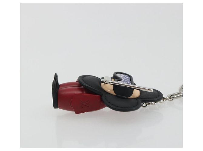 LOUIS VUITTON Bijoux Sac Vivienne Diver Charm metal Black M00748 LV Auth 192470M Nero Rosso - vista 7