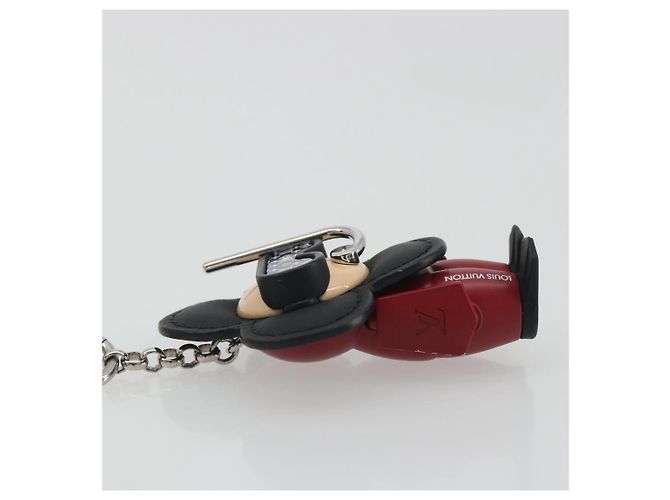 LOUIS VUITTON Bijoux Sac Vivienne Diver Charm metal Black M00748 LV Auth 192470M Nero Rosso - vista 8
