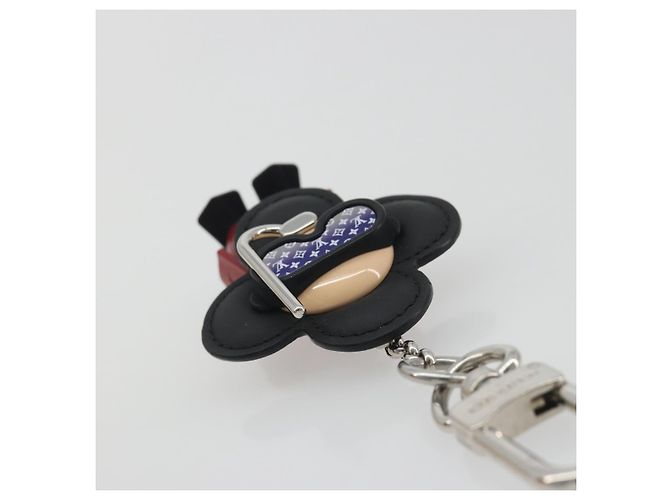 LOUIS VUITTON Bijoux Sac Vivienne Diver Charm metal Black M00748 LV Auth 192470M Nero Rosso - vista 9