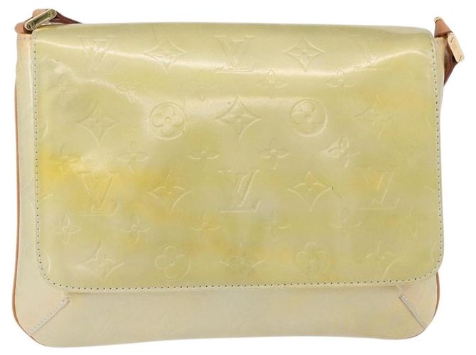 LOUIS VUITTON Monogram Vernis Thompson Street Bag Gris M91008 LV Auth gh2248 Grigio - vista 2