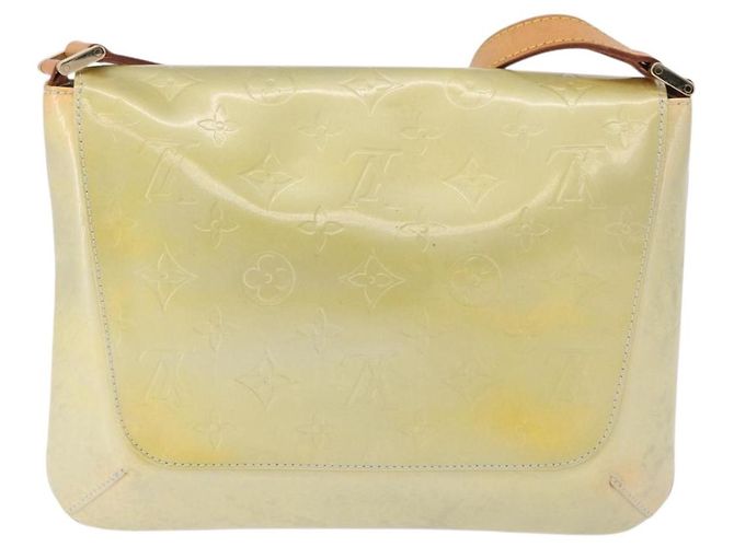 LOUIS VUITTON Monogram Vernis Thompson Street Bag Gris M91008 LV Auth gh2248 Grigio - vista 3