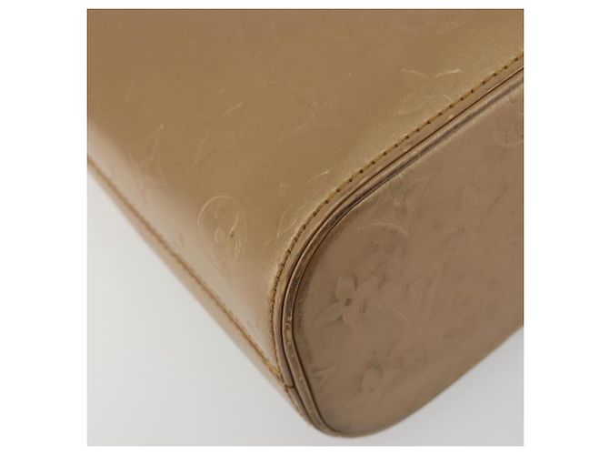 LOUIS VUITTON Monogram Mat Sutter Schultertasche Beige M55167 LV Auth ka5576 - Ansicht 11