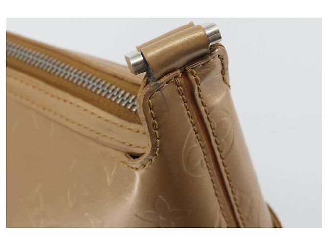 LOUIS VUITTON Monogram Mat Sutter Schultertasche Beige M55167 LV Auth ka5576 - Ansicht 14