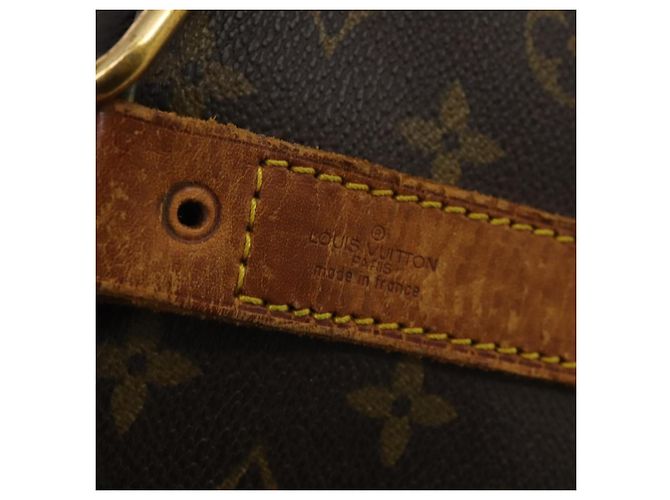 LOUIS VUITTON Monogram Keepall Bandouliere 60 Boston Bag M41412 LV Auth 191323 Monogramma - vista 17
