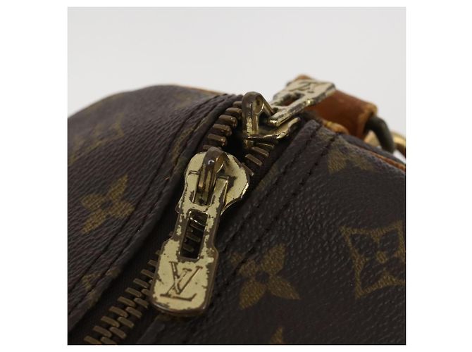 LOUIS VUITTON Monogram Keepall Bandouliere 60 Boston Bag M41412 LV Auth 191323 Monogramma - vista 19