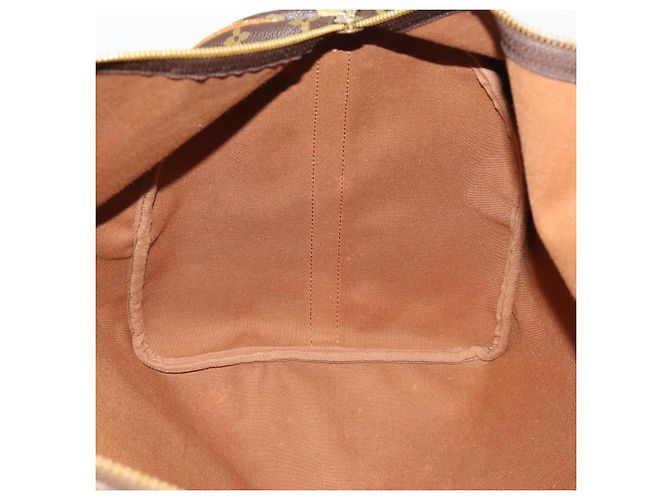 LOUIS VUITTON Monogram Keepall Bandouliere 60 Boston Bag M41412 LV Auth 191323 Monogramma - vista 23