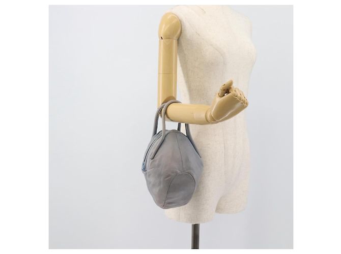 LOEWE Handtasche aus Leder Hellblau Auth 194900 - Ansicht 19