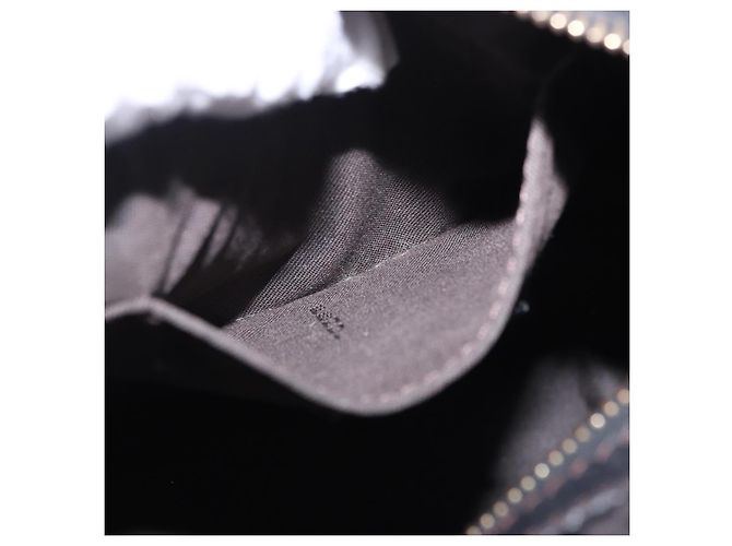 Borsa a Spalla FENDI Zucchino Canvas Nera Oro Auth bs36538 Nero D'oro - vista 19