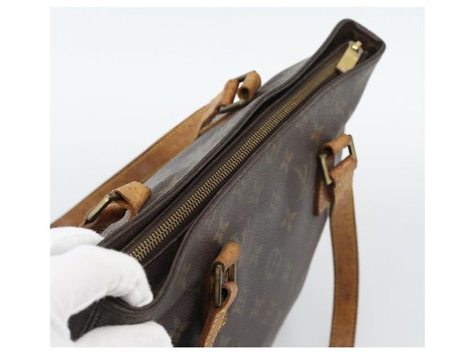 LOUIS VUITTON Borsa Tote Monogram Cabas Piano M51148 LV Auth 195278 Monogramma - vista 6