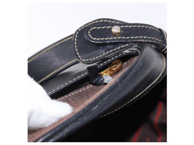 Borsa a Spalla LOEWE in Pelle Nera e Oro Auth bs36681 Nero D'oro - vista 20