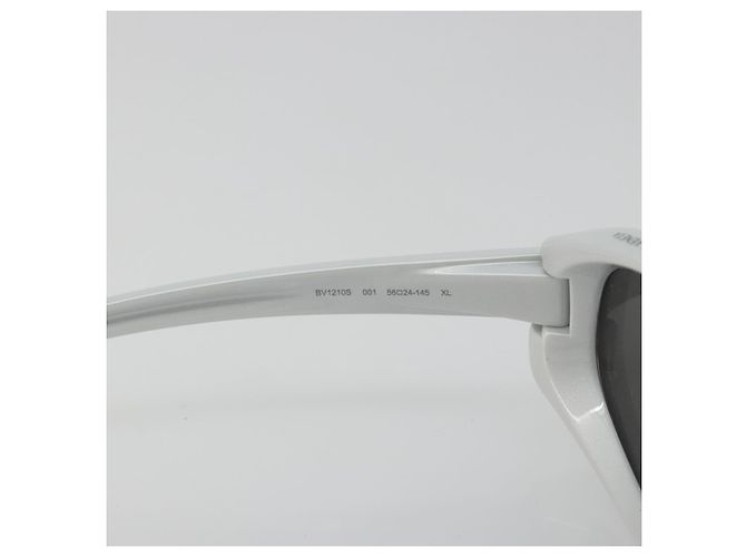 Occhiali da sole BOTTEGA VENETA in plastica argento Auth BA14136 - vista 11