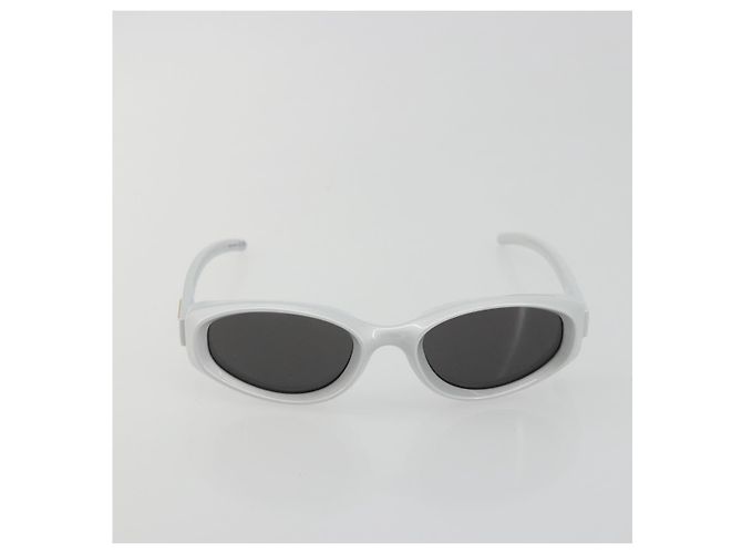 Occhiali da sole BOTTEGA VENETA in plastica argento Auth BA14136 - vista 2