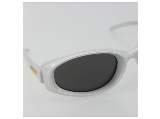 Occhiali da sole BOTTEGA VENETA in plastica argento Auth BA14136 - vista 6