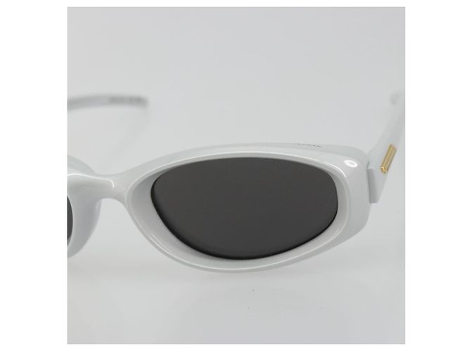Occhiali da sole BOTTEGA VENETA in plastica argento Auth BA14136 - vista 7