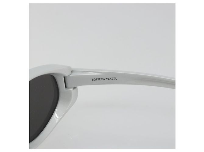 Occhiali da sole BOTTEGA VENETA in plastica argento Auth BA14136 - vista 9