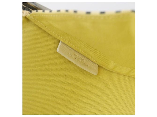 Borsa a Spalla LOEWE in Pelle Bianca Argento Auth 193364 Bianco - vista 12