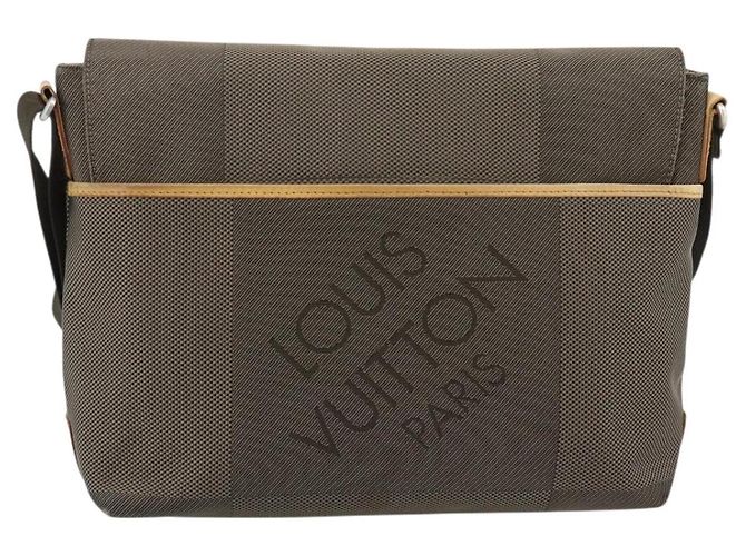 LOUIS VUITTON Borsa a spalla Damier Geant Roux Tail M93077 LV Auth 190999 - vista 2