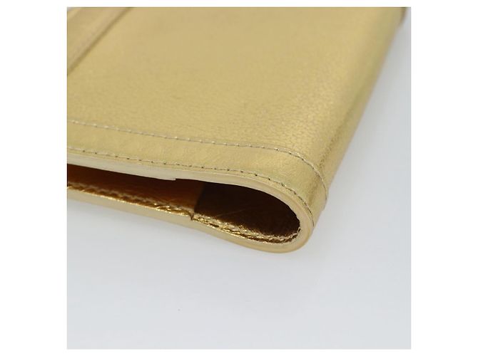 LOUIS VUITTON Suhari Agenda Partonaire PM Day Planner Cover R21048 Auth 195589V Dourado - vista 10