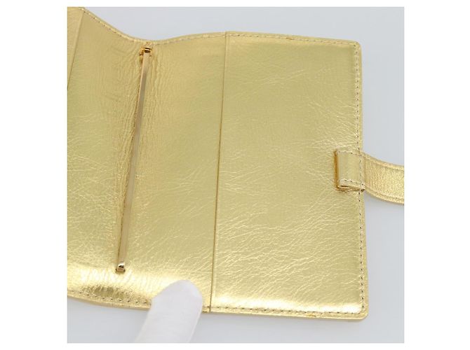 LOUIS VUITTON Suhari Agenda Partonaire PM Day Planner Cover R21048 Auth 195589V Dourado - vista 15