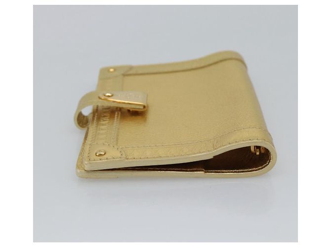 LOUIS VUITTON Suhari Agenda Partonaire PM Day Planner Cover R21048 Auth 195589V Dourado - vista 6