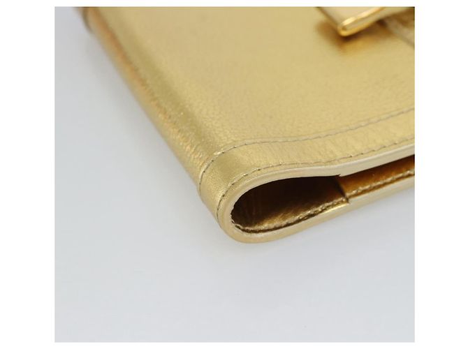 LOUIS VUITTON Suhari Agenda Partonaire PM Day Planner Cover R21048 Auth 195589V Dourado - vista 9
