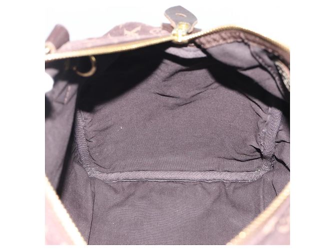 LOUIS VUITTON Monogram Mini Lin Speedy 30 Tasche Braun Ebene M95224 LV Auth gh2314 Damier ebene - Ansicht 16