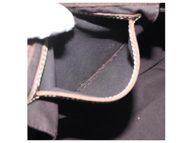 LOUIS VUITTON Monogram Mini Lin Speedy 30 Tasche Braun Ebene M95224 LV Auth gh2314 Damier ebene - Ansicht 18