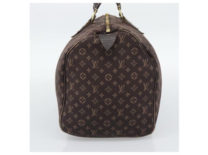 LOUIS VUITTON Monogram Mini Lin Speedy 30 Tasche Braun Ebene M95224 LV Auth gh2314 Damier ebene - Ansicht 4
