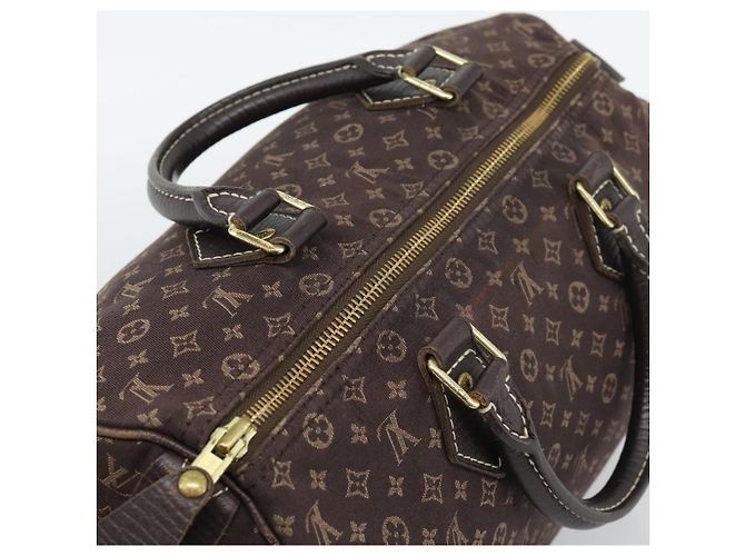 LOUIS VUITTON Monogram Mini Lin Speedy 30 Tasche Braun Ebene M95224 LV Auth gh2314 Damier ebene - Ansicht 6