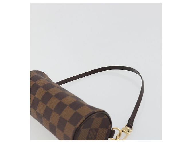 LOUIS VUITTON Damier Ebene Papillon Pouch LV Auth 193410V - vista 8