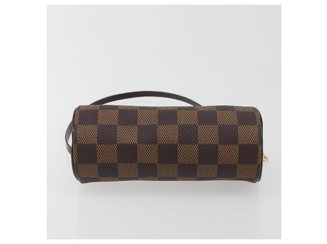 LOUIS VUITTON Damier Ebene Papillon Pouch LV Auth 193410V - vista 9