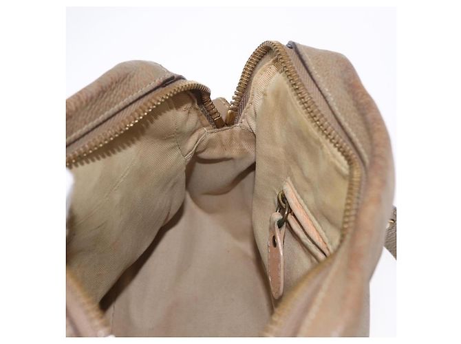 Chloé Borsa a Spalla Chloe Mercy in Pelle 2way Beige Gold Auth bs36433 D'oro - vista 21