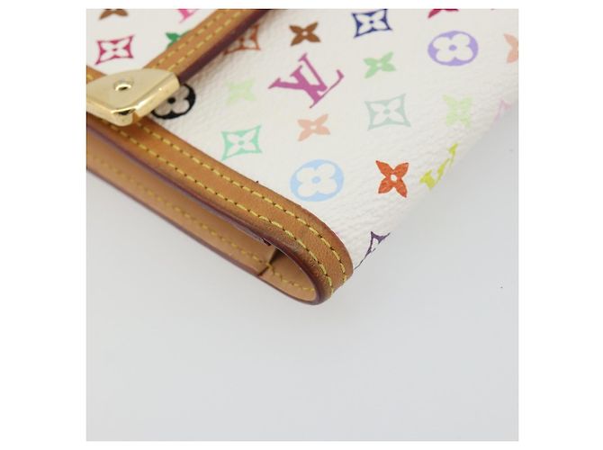 LOUIS VUITTON Monogram Multi Porte Tresor International M92659 Auth BA14626A Bianco - vista 14