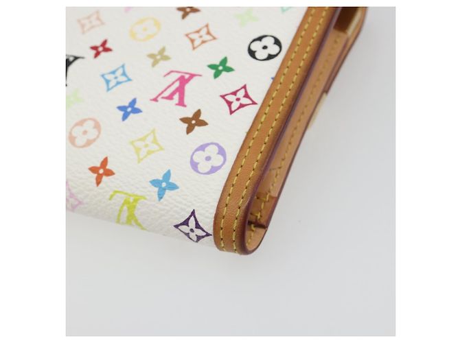 LOUIS VUITTON Monogram Multi Porte Tresor International M92659 Auth BA14626A Bianco - vista 15