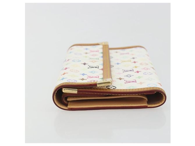 LOUIS VUITTON Monogram Multi Porte Tresor International M92659 Auth BA14626A Bianco - vista 4