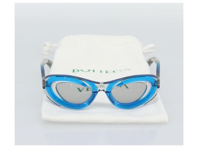 Occhiali da sole BOTTEGA VENETA in plastica blu Auth BA14130M - vista 12