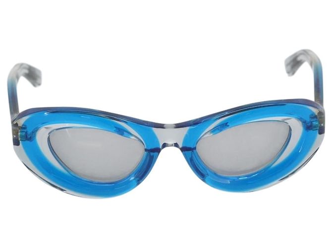 Occhiali da sole BOTTEGA VENETA in plastica blu Auth BA14130M - vista 2