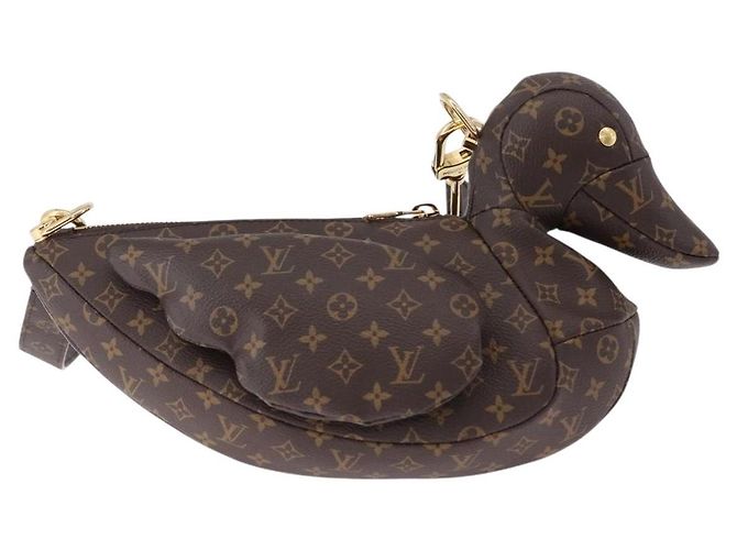 LOUIS VUITTON �~ NIGO Monogram Duck Bag Shoulder Bag M45990 LV Auth ka5545SAM Monograma - vista 3
