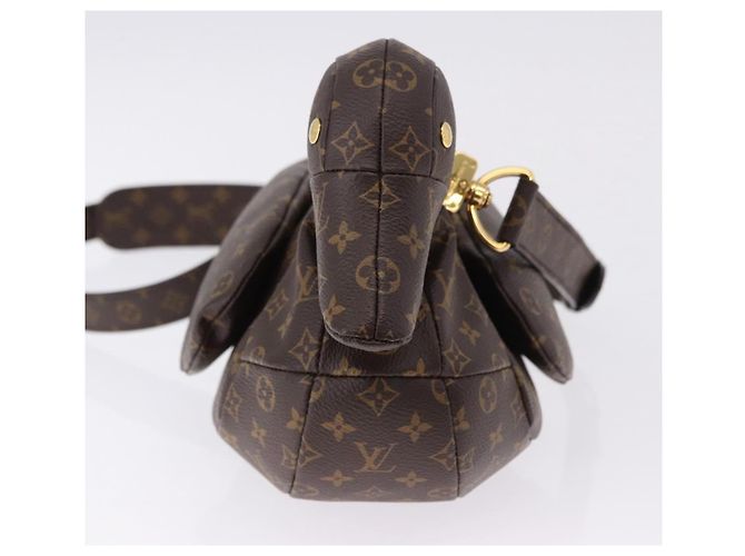 LOUIS VUITTON �~ NIGO Monogram Duck Bag Shoulder Bag M45990 LV Auth ka5545SAM Monograma - vista 4