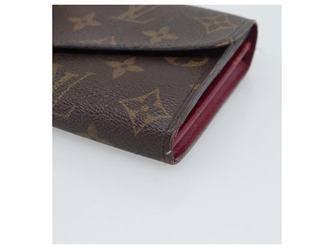 LOUIS VUITTON Monogram Portefeuille Sarah Long Wallet Pink M60531 Auth BA14731 Rosa Monogramma - vista 14