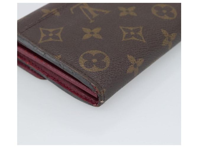 LOUIS VUITTON Monogram Portefeuille Sarah Long Wallet Pink M60531 Auth BA14731 Rosa Monogramma - vista 17