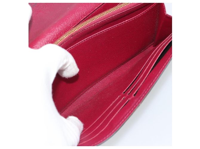 LOUIS VUITTON Monogram Portefeuille Sarah Long Wallet Pink M60531 Auth BA14731 Rosa Monogramma - vista 22