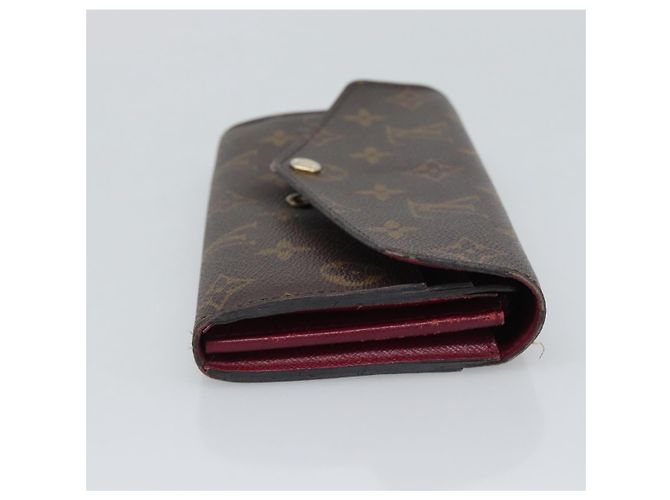 LOUIS VUITTON Monogram Portefeuille Sarah Long Wallet Pink M60531 Auth BA14731 Rosa Monogramma - vista 4