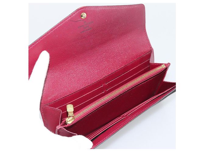 LOUIS VUITTON Monogram Portefeuille Sarah Long Wallet Pink M60531 Auth BA14731 Rosa Monogramma - vista 9